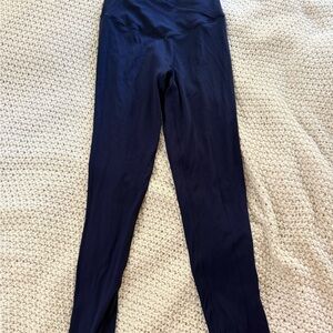 AE Offline Navy Blue High-Waisted Leggings